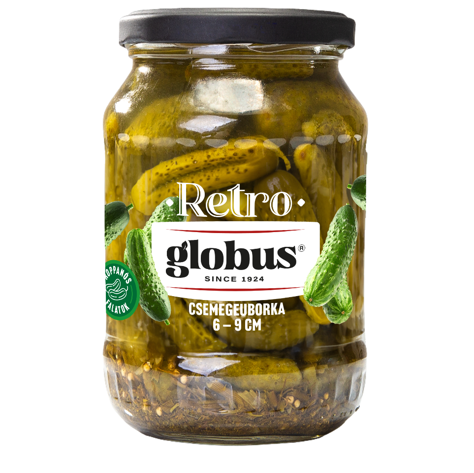 GLOBUS Csemeguborka 6-9cm 680g/350g